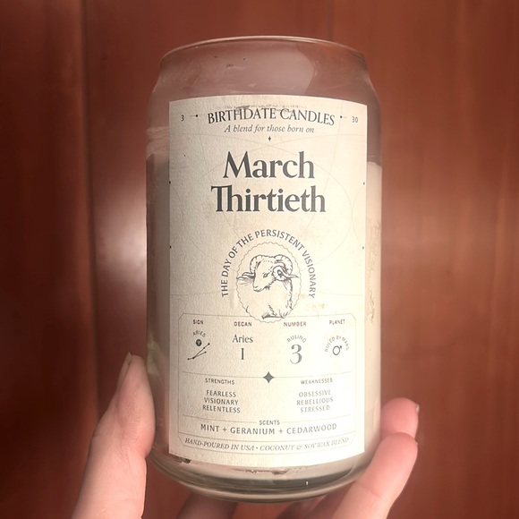 Birthdate Candles - March 30th - Picture 1 of 3